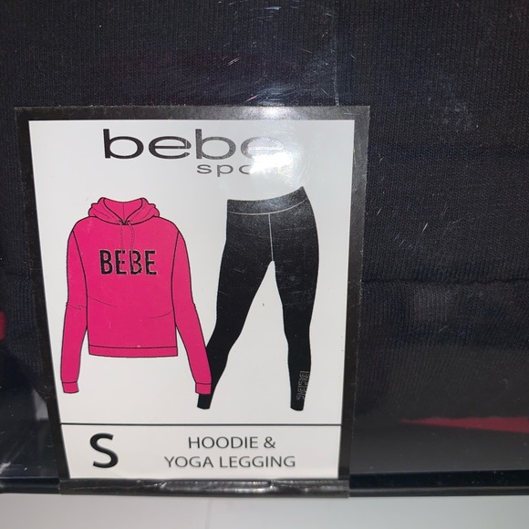 NWT Bebe Set Hoodie and Legging New - Picture 6 of 8